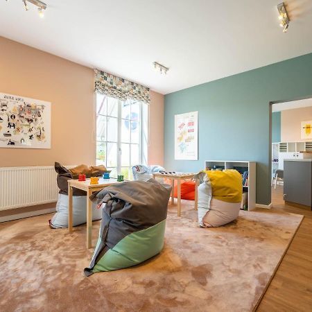 Reetland Am Meer - Luxus Reetdachvilla Mit 3 Schlafzimmern, Sauna Und Kamin F15 德兰斯克 外观 照片