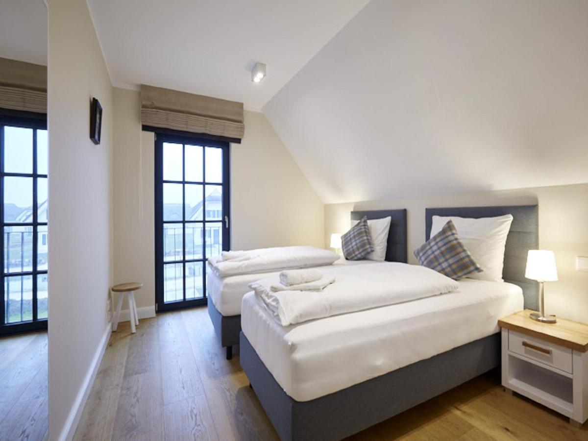 Reetland Am Meer - Luxus Reetdachvilla Mit 3 Schlafzimmern, Sauna Und Kamin F15 德兰斯克 外观 照片